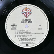 帯付き JOHN DAVID SOUTHER/HOME BY DAWN/WARNER BROS. P11477 LP_画像2