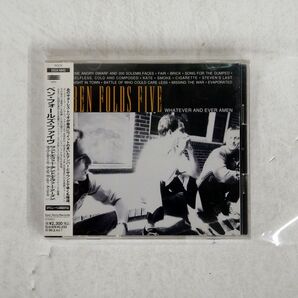 BEN FOLDS FIVE/WHATEVER AND EVER AMEN/EPIC ESCA6642 CD □の画像1