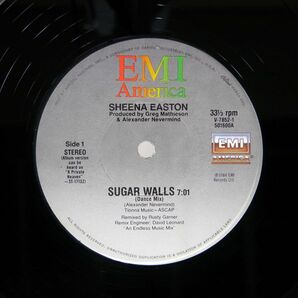 米 SHEENA EASTON/SUGAR WALLS (DANCE MIX)/EMI AMERICA V7852 12の画像2