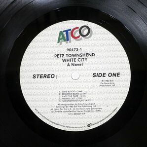 米 PETE TOWNSHEND/WHITE CITY A NOVEL/ATCO 904731 LPの画像2