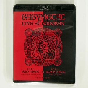 BABYMETAL/LIVE AT BUDOKAN~ RED NIGHT & BLACK NIGHT APOCALYPSE ~/トイズファクトリー TFXQ-78119 Blu-ray □の画像1