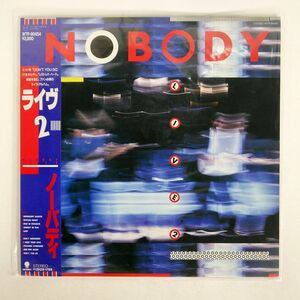 帯付き ノーバディ/LIVE 2/EASTWORLD WTP90454 LP