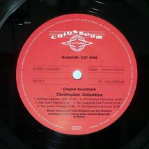 独 OST (RIZ ORTOLANI)/CHRISTOPHER COLUMBUS/COLOSSEUM CST8006 LP_画像2