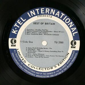 米 VA(KINKS, ZOMBIES 他)/BEST OF BRITAIN/K-TEL TU2380 LPの画像2