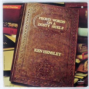 KEN HENSLEY/PROUD WORDS ON A DUSTY SHELF/MERCURY SRM1661 LP