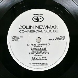 COLIN NEWMAN/COMMERCIAL SUICIDE/CRAMMED DISCS CRAM045 LPの画像2