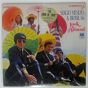 米 SERGIO MENDES & BRASIL ’66/LOOK AROUND/A&M SP4137 LP