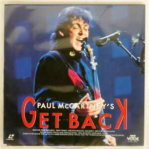 PAUL MCCARTNEY/GET BACK/KSS FILMS JSLD-1016 LD