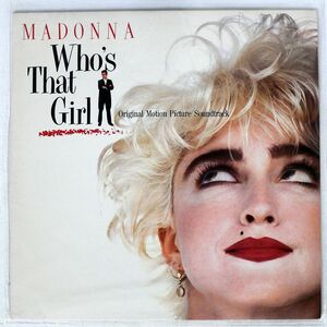 米 MADONNA/WHO’S THAT GIRL (ORIGINAL MOTION PICTURE SOUNDTRACK)/SIRE 125611 LP