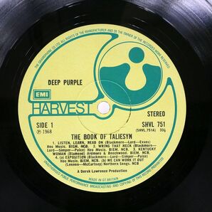 DEEP PURPLE/BOOK OF TALIESYN/HARVEST SHVL751 LPの画像2