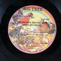 米 ENGLAND DAN & JOHN FORD COLEY/NIGHTS ARE FOREVER/BIG TREE BT89517 LP_画像2