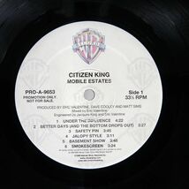 CITIZEN KING/MOBILE ESTATES/WARNER BROS. RECORDS PRO-A-9653 LP_画像2
