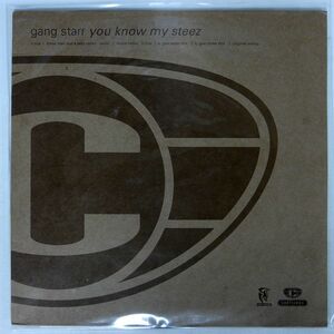 英 プロモ GANG STARR/YOU KNOW MY STEEZ (UK REMIXES)/COOLTEMPO 12COOLDJ337 12