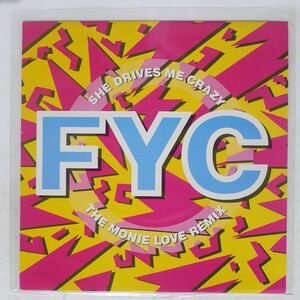FINE YOUNG CANNIBALS/SHE DRIVES ME CRAZY (THE MONIE LOVE REMIX)/LONDON LONXE199 12