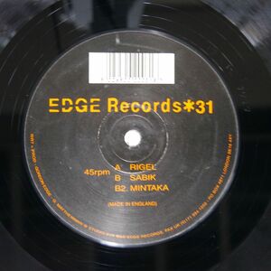 DJ EDGE/*/EDGE RECORDS EDGE 31 12
