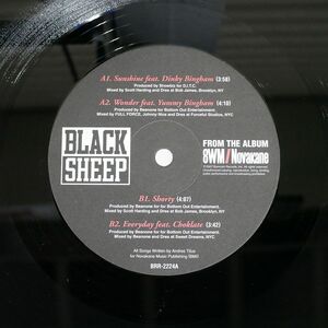 BLACK SHEEP/SAMPLER FROM ’8WM NOVAKANE’/BUM RUSH RECORDS (3) BRR-2224 12