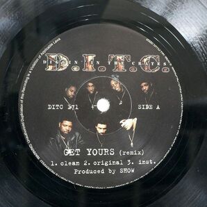 米 D.I.T.C./GET YOURS (REMIX)/D.I.T.C. DITC171 12の画像1