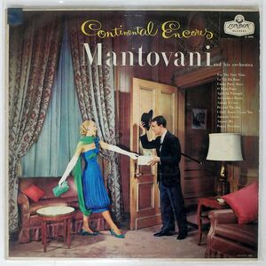 MANTOVANI AND HIS ORCHESTRA/CONTINENTAL ENCORES/LONDON LL3095 LP