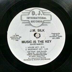 米 J.M. SILK/MUSIC IS THE KEY/D.J. INTERNATIONAL DJ888 12