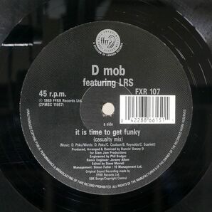 D MOB/IT IS TIME TO GET FUNKY?THE CASUALTY REMIX/FFRR FXR 107 12の画像2