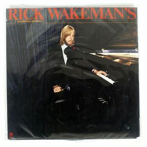 米 RICK WAKEMAN/CRIMINAL RECORD/A&M SP4660 LP