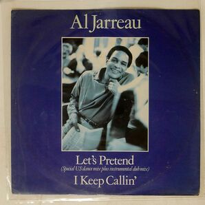 英 ペラ AL JARREAU/LET’S PRETEND/WEA W9257 LPの画像1