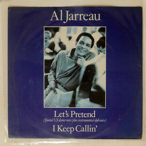 英 ペラ AL JARREAU/LET’S PRETEND/WEA W9257 LP