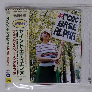 セイント・エティエンヌ/フォックスベース・アルファ/ワーナーミュージック・ジャパン WPCP4700 CD □