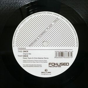 PARHAM & DOMINIC PLAZA/ONCE/FOKUSED RECORDINGS FKSD003 12