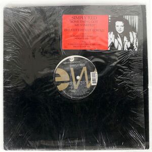 米 SIMPLY RED/SOMETHING GOT ME STARTED (THE STEVE HURLEY REMIXES)/EASTWEST RECORDS AMERICA 096290 12