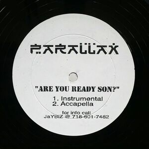 PARALLAX/ARE YOU READY SON?/MASS VINYL RECORDINGS MV105 12