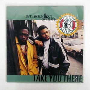 米 PETE ROCK & C.L.SMOOTH/TAKE YOU THERE/ELEKTRA 066181 12の画像1