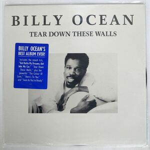 BILLY OCEAN/TEAR DOWN THESE WALLS/JIVE JL8495 LP