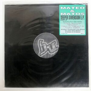 米 MATEO & MATOS/DEEPER DIMENSIONS EP (PART II)/NITE GROOVES KNG73 12