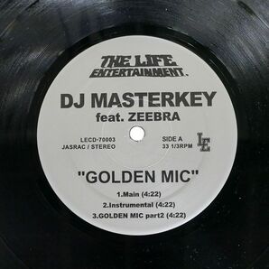 DJ MASTERKEY/GOLDEN MIC DAY DREAM/THE LIFE ENTERTAINMENT LECD70003 12の画像2