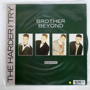 BROTHER BEYOND/HARDER I TRY (REMIX)/PARLOPHONE 0602028166 12の画像1