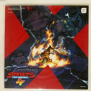 TEE LOPES/STREETS OF RAGE 4: MR. X NIGHTMARE THE DEFINITIVE SOUNDTRACK/BRAVE WAVE GS013V2 LP