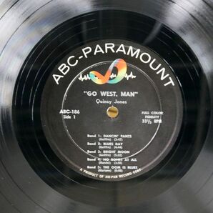 米 QUINCY JONES/GO WEST MAN/ABC-PARAMOUNT ABC186 LPの画像2