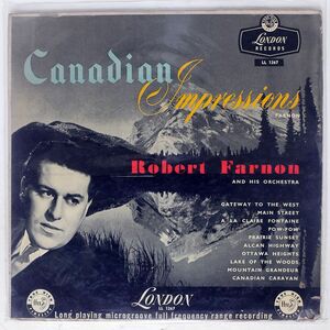 ROBERT FARNON AND HIS ORCHESTRA/CANADIAN IMPRESSIONS/LONDON LL1267 LP