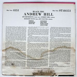 米 ANDREW HILL/BLACK FIRE/BLUE NOTE BST84151 LPの画像2
