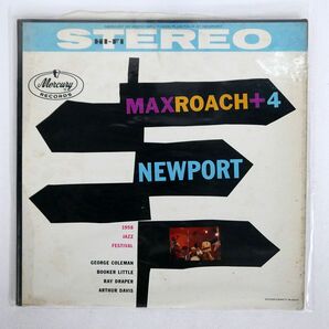 米 MAX ROACH/FOUR AT NEWPORT/MERCURY SR80010 LPの画像1