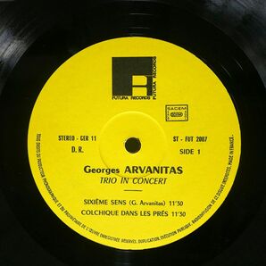 GEORGES ARVANITAS/IN CONCERT/FUTURA GER11 LPの画像2