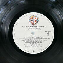 米 AL JARREAU/ALL FLY HOME/WARNER BROS. BSK3229 LP_画像2