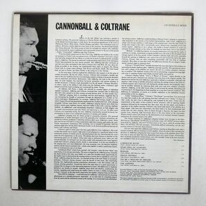 米 CANNONBALL ADDERLEY/CANNONBALL & COLTRANE/LIMELIGHT LS86009 LPの画像2