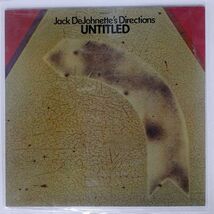 JACK DEJOHNETTE’S DIRECTIONS/UNTITLED/ECM ECM1074 LP_画像1