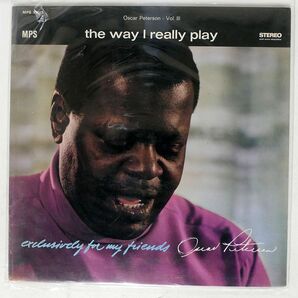 OSCAR PETERSON/THE WAY I REALLY PLAY/MPS 15027 LPの画像1