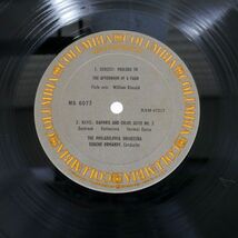 米 フィラデルフィア管弦楽団/DEBUSSY: AFTERNOON OF A FAUN/COLUMBIA MASTERWORKS MS6077 LP_画像2