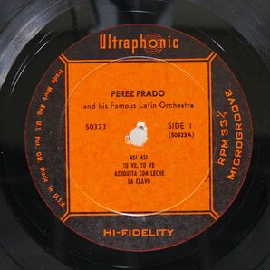 PEREZ PRADO AND HIS ORCHESTRA/FAMOUS LATIN ORCHESTRA/ULTRAPHONIC 50323 LPの画像2