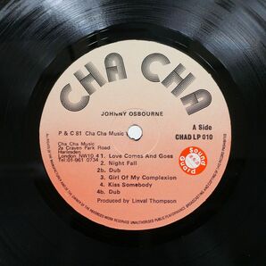 JOHNNY OSBOURNE/IN NAH DISCO STYLE/CHA-CHA CHADLP010 LPの画像2