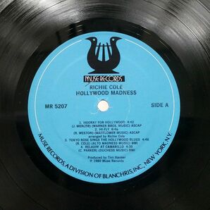 RICHIE COLE/HOLLYWOOD MADNESS/MUSE MR5207 LPの画像2